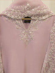 3 Piece- Pure  Sheesha Silk Embroidered Suit S115292
