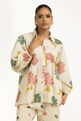 Yarn Lurex Printed Co-Ord Set