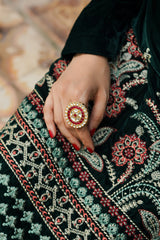 Embroidered Kurta Dupatta Trouser - 3283