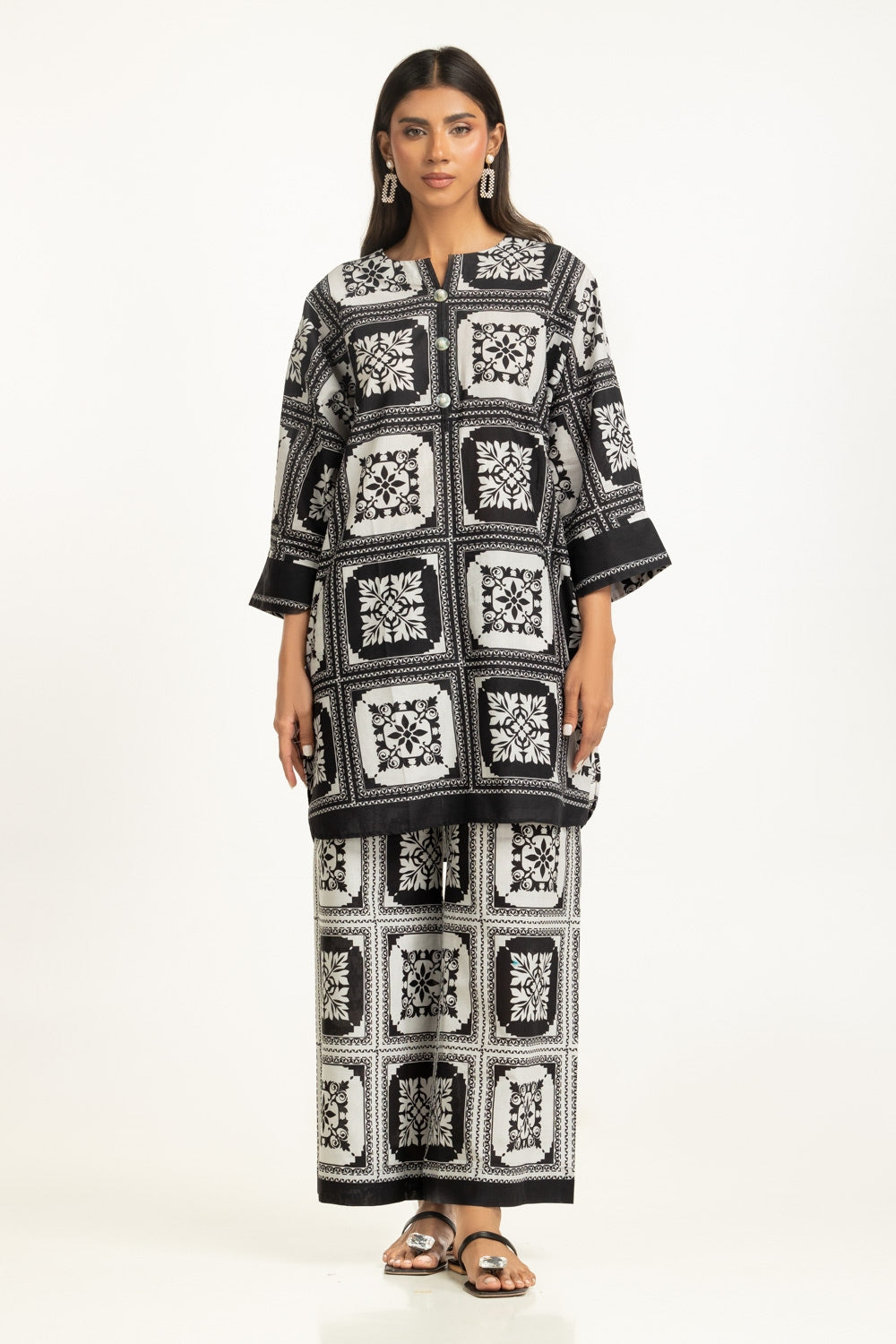 Cambric Printed Co-Ord Set