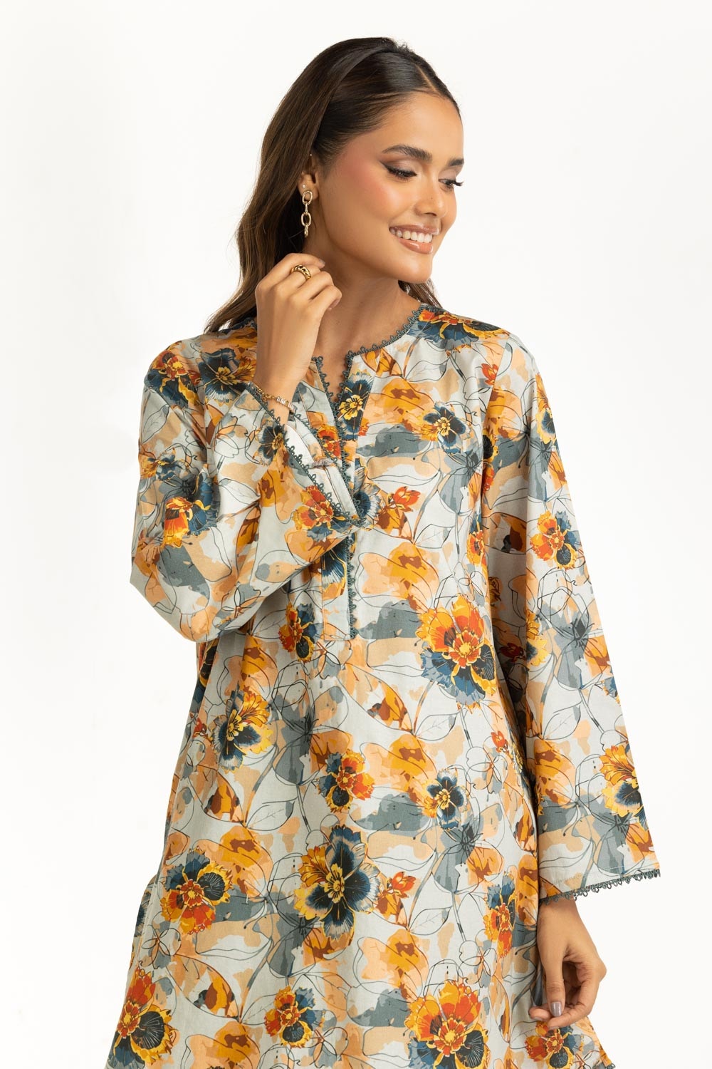 Cambric Printed Co-Ord Set