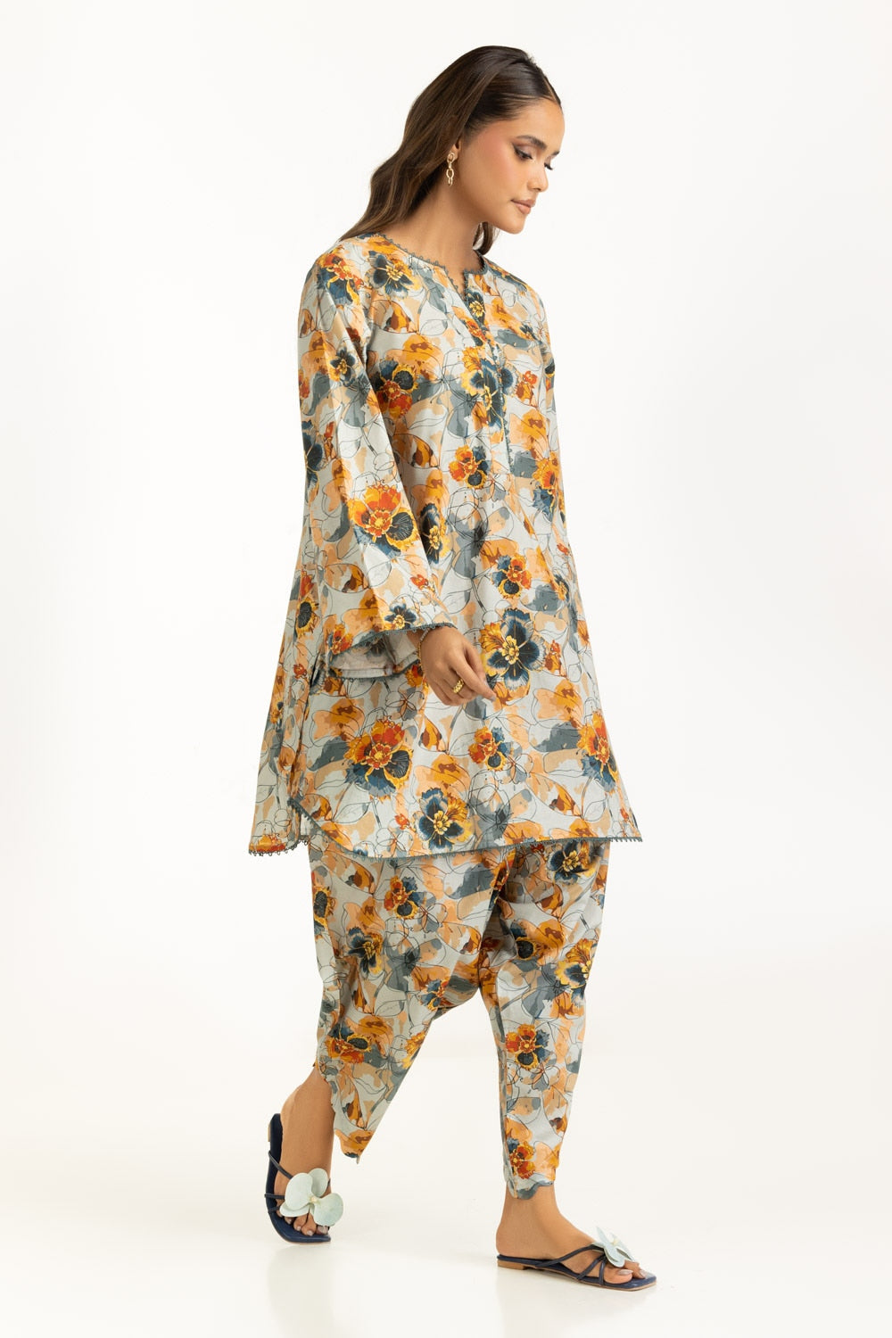 Cambric Printed Co-Ord Set