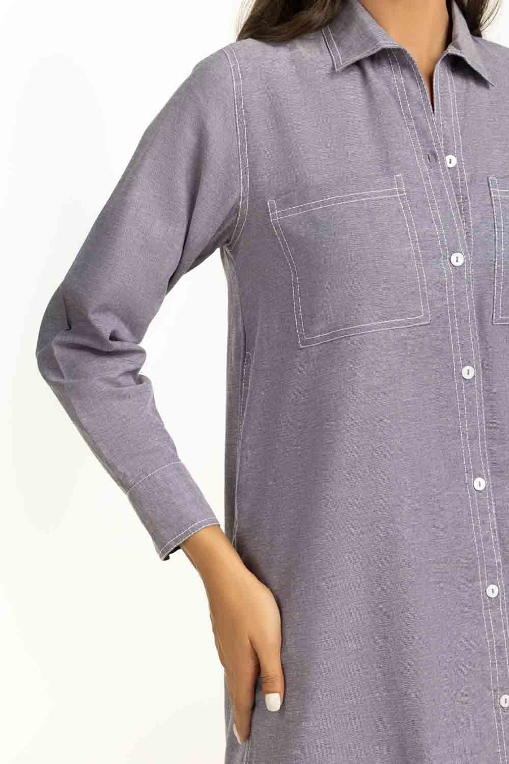 Chambray Button Down Co-Ord Set