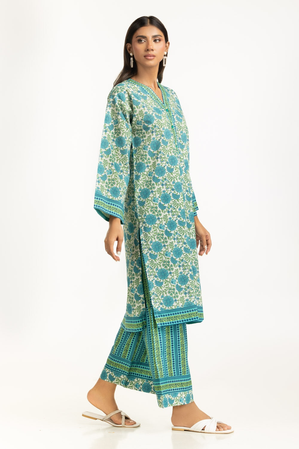 Cotton Viscose Printed Co-Ord Set