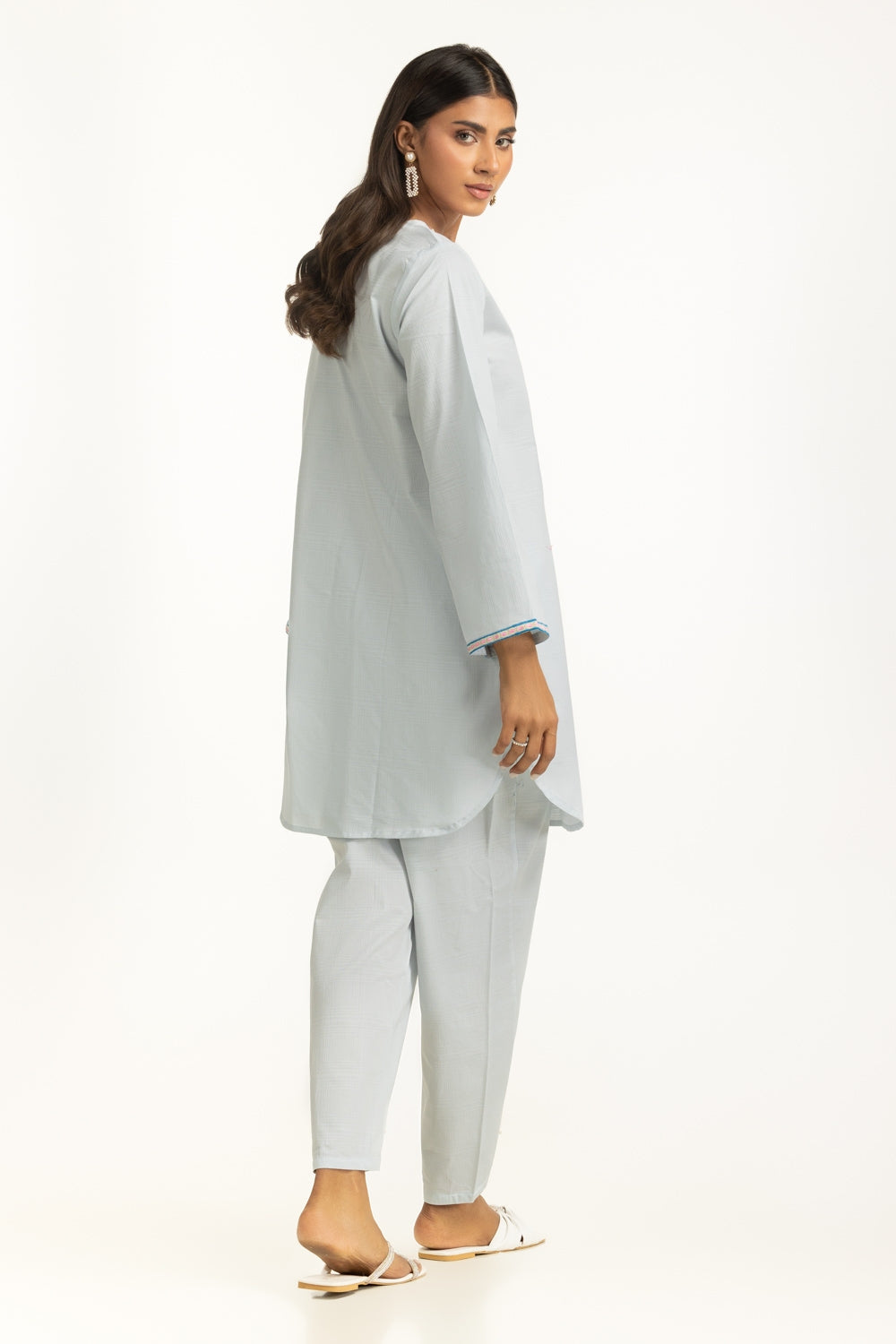 Dobby Embroidered Co-Ord Set