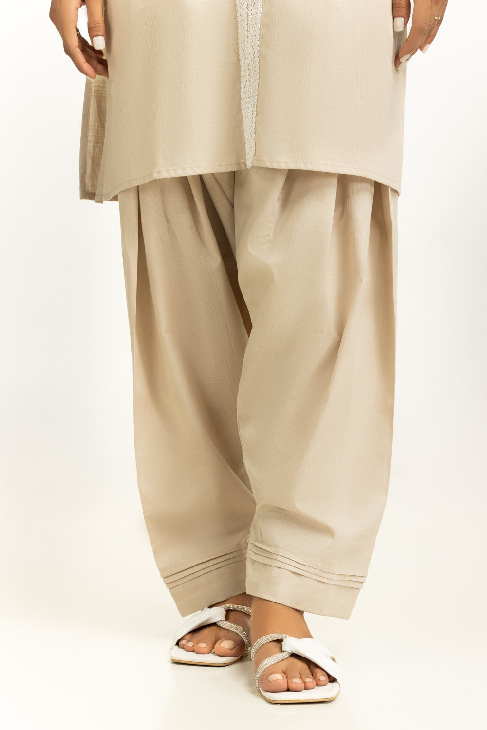 Dobby Embroidered Co-Ord Set