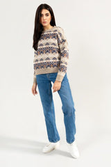 Fashion Round Neck Sweater