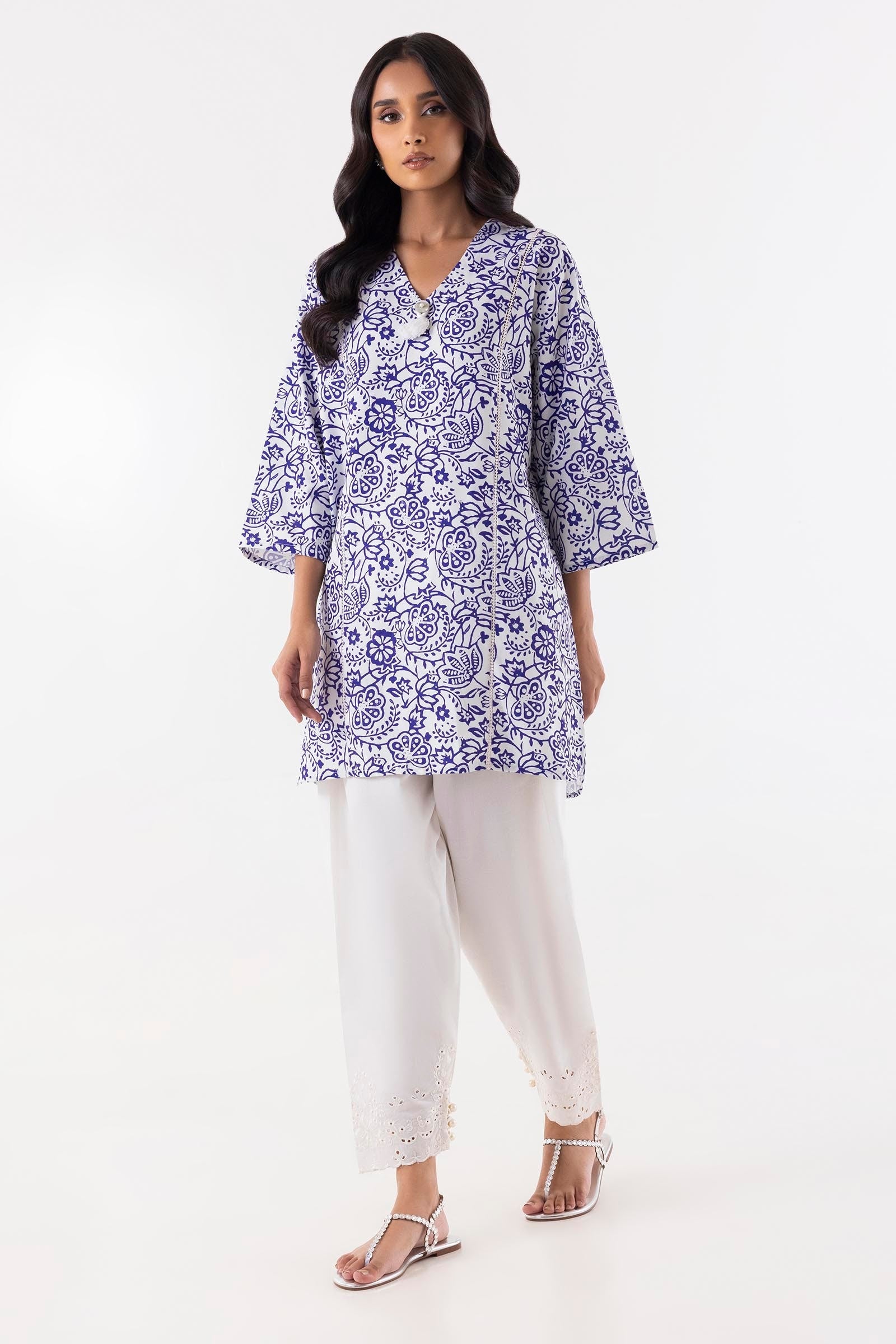 Stitched Basic Printed shirt