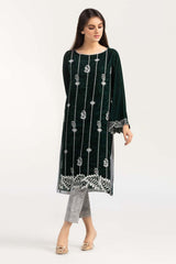 Velvet Embroidered Shirt
