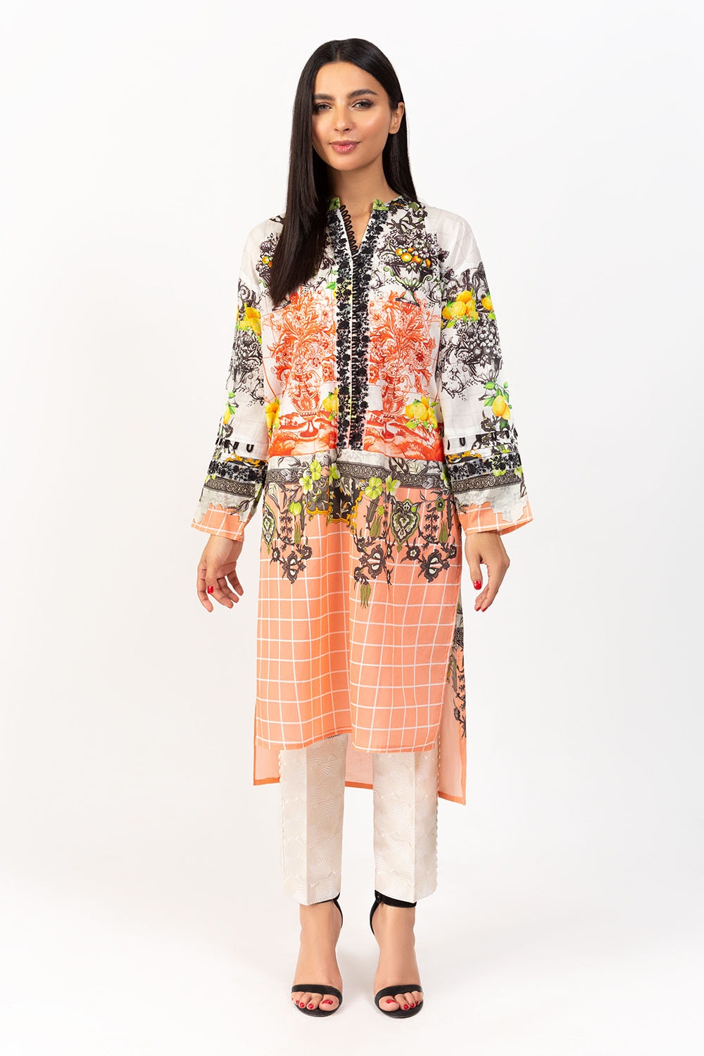 Digital Printed Lawn Shirt