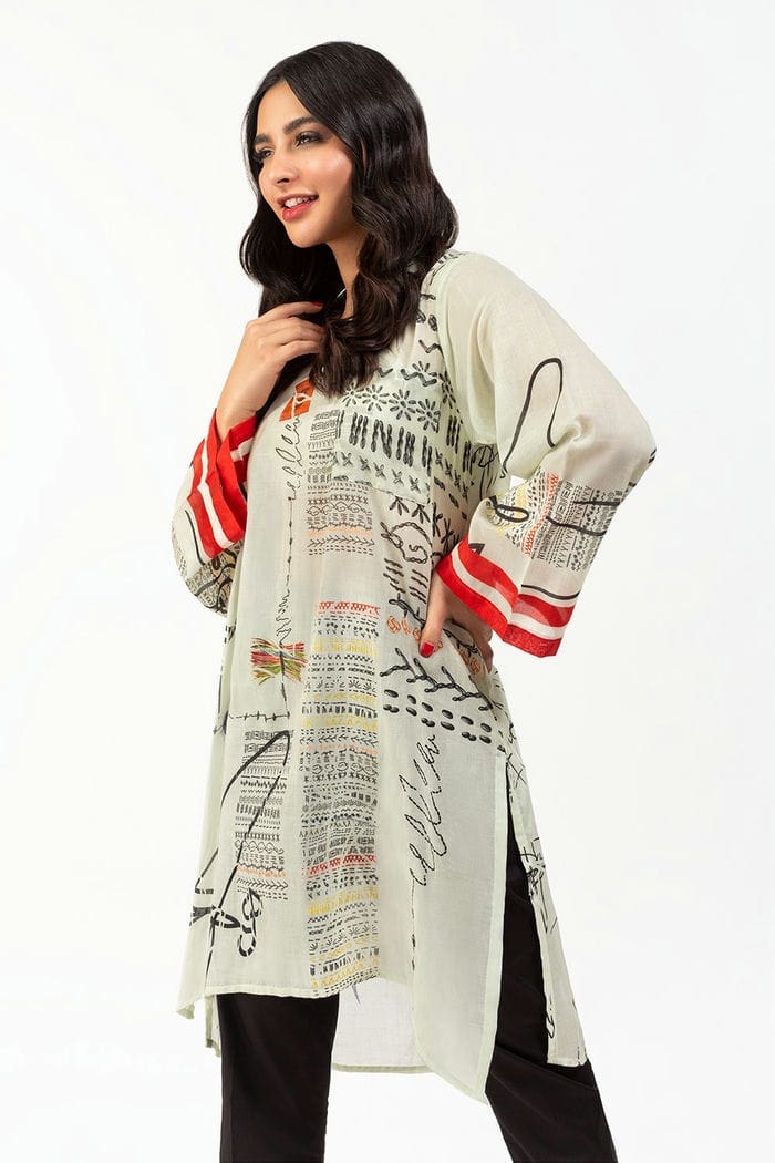 Digital Printed Lawn Shirt