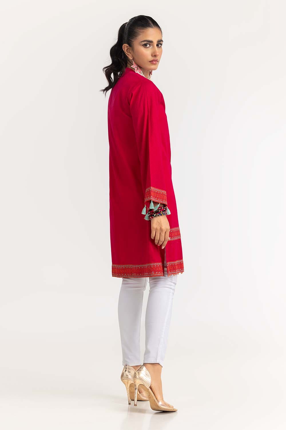 Dobby Embroidered Shirt