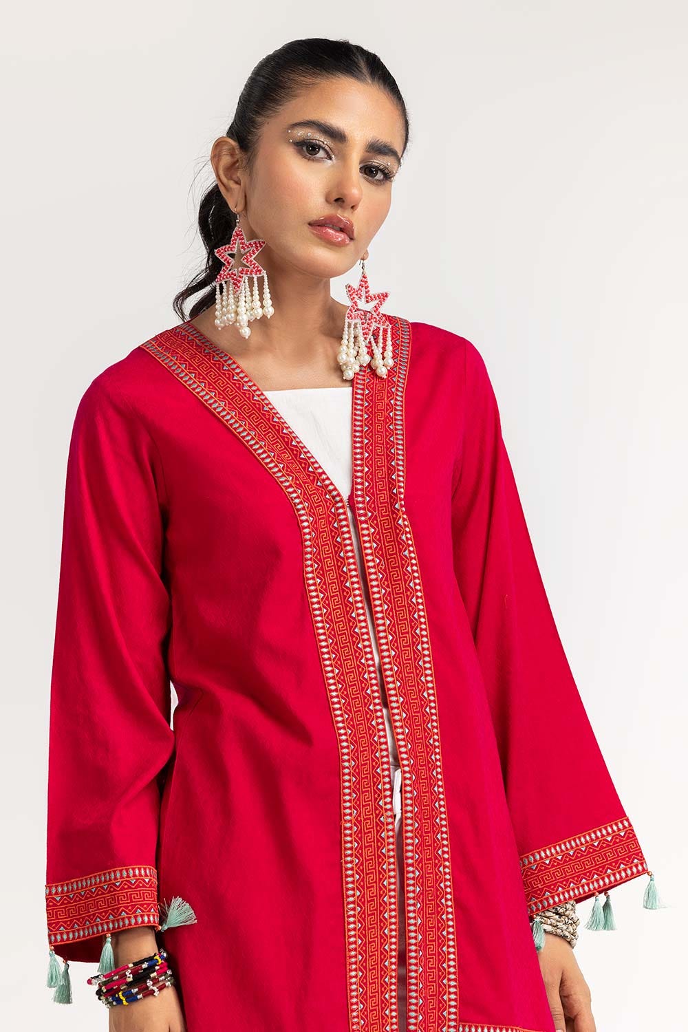 Dobby Embroidered Shirt