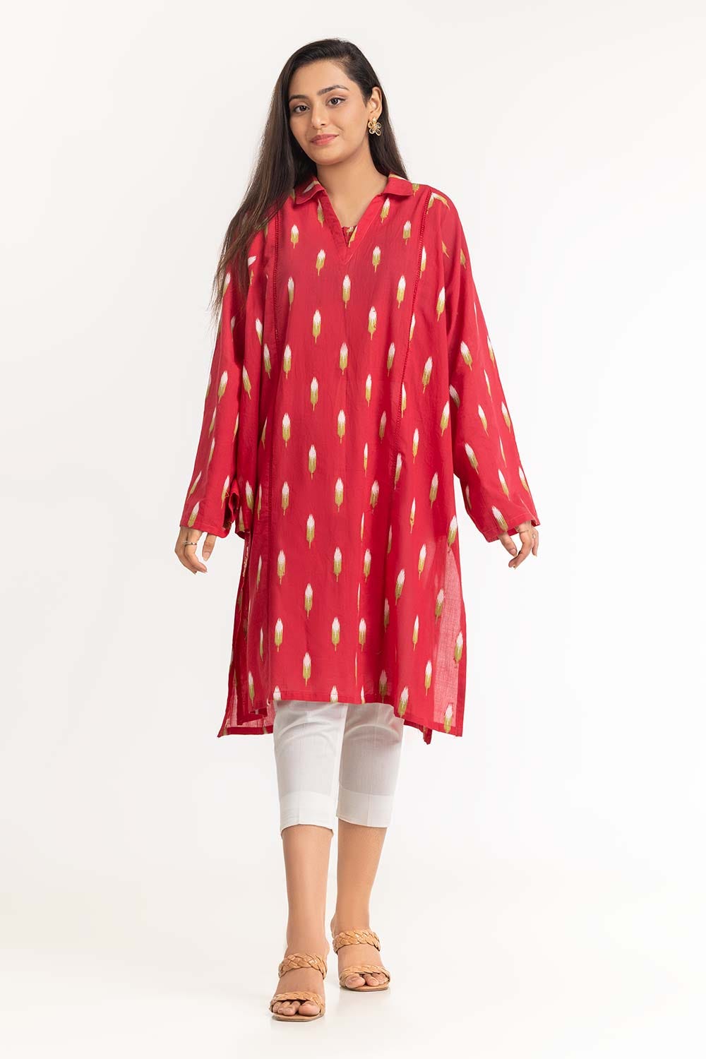 Dyed Jacquard Shirt
