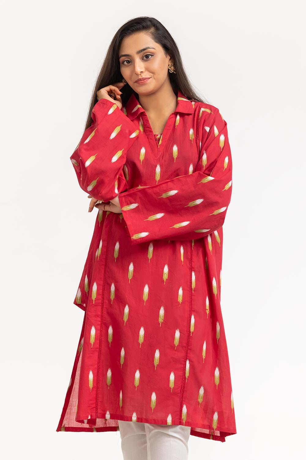 Dyed Jacquard Shirt