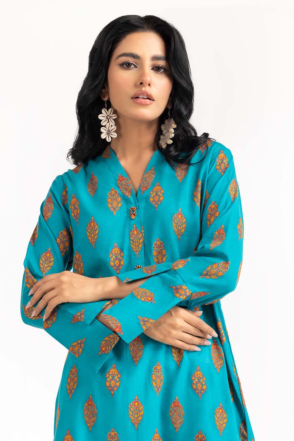 Dyed Jacquard Shirt