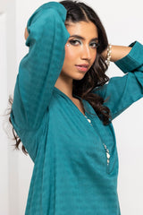 Dobby Dyed Embellished Shirt