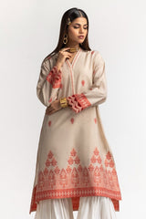 Dyed Khadi Jacquard Shirt
