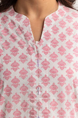 Cambric Block Printed Shirt