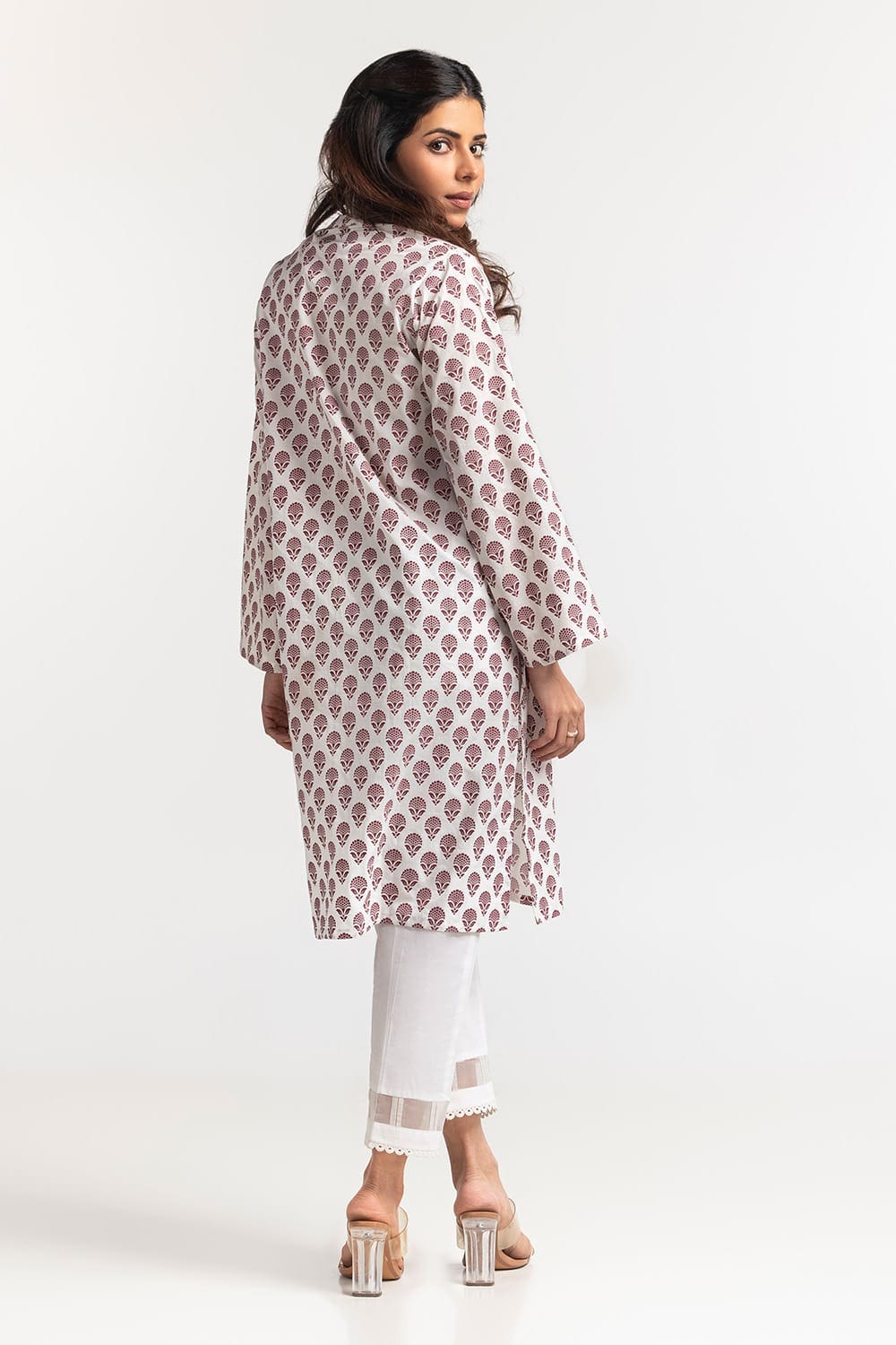 Cambric Block Printed Shirt
