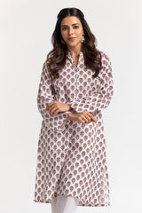 Cambric Block Printed Shirt