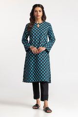 Cambric Block Printed Shirt
