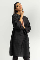 Dyed Self Jacquard Embelished Shirt