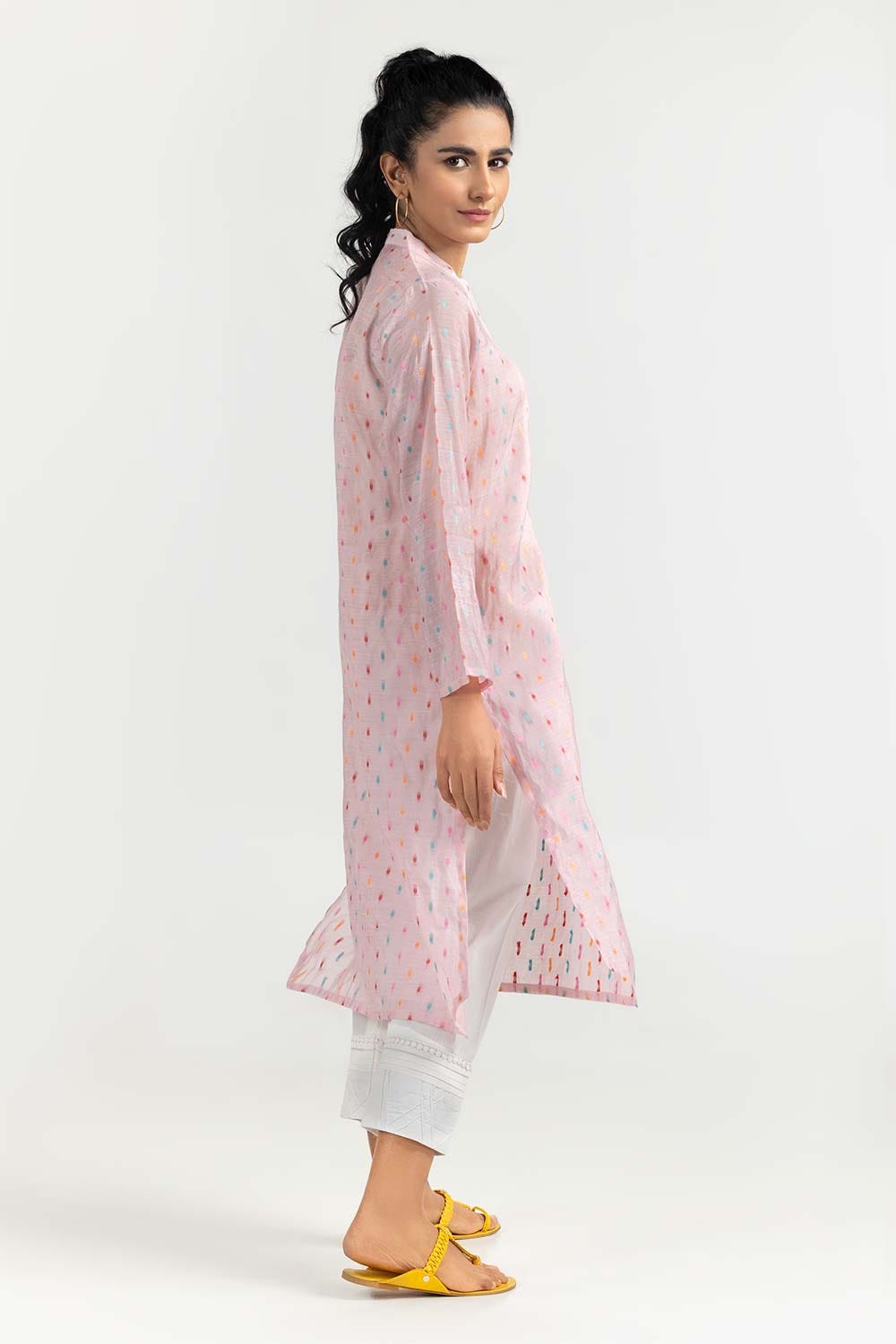 Paper Cotton Jacquard Shirt