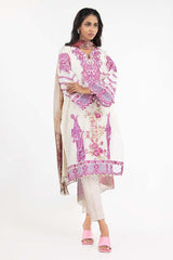 Luxury Pret Dobby Embroidered Shirt Tissue Silk Dupatta