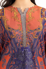 Luxury Pret Digital Printed Embelished Shirt