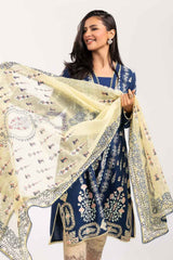 2 Piece Suit Cambric Shirt Organza Dupatta