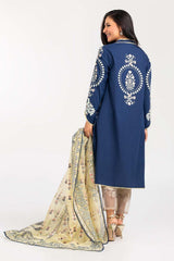 2 Piece Suit Cambric Shirt Organza Dupatta