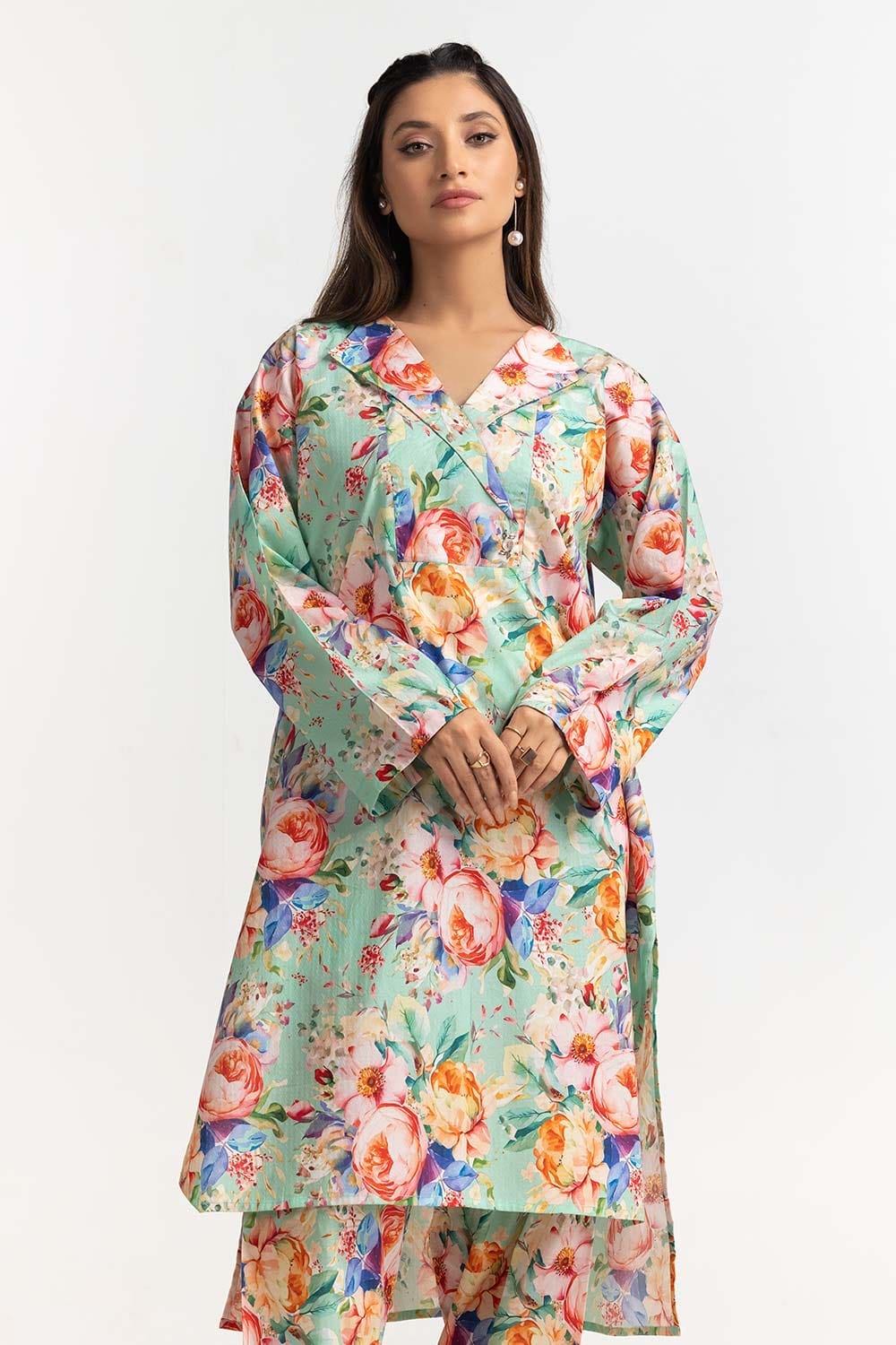 Digital Printed Dobby Shirt And Trouser