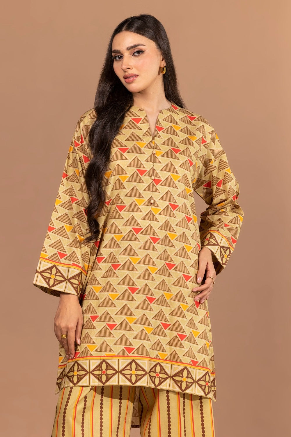 Digital Printed Dobby Shirt And Trouser