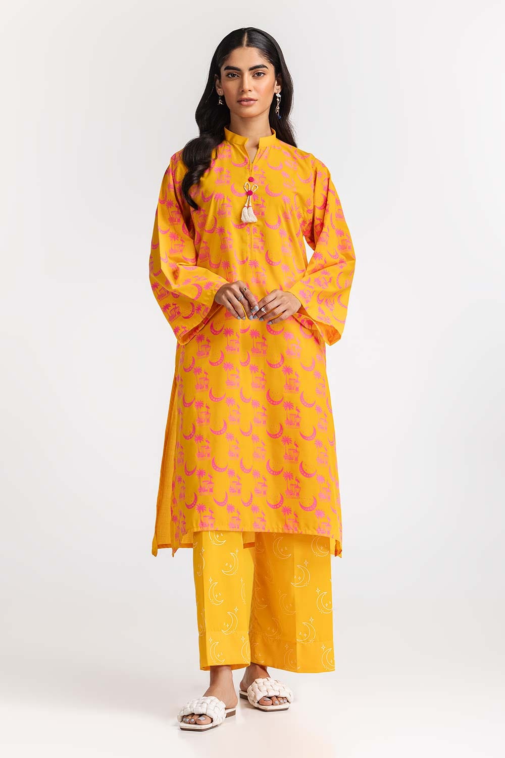 Poly Viscose Block Printed Co-Ord Set