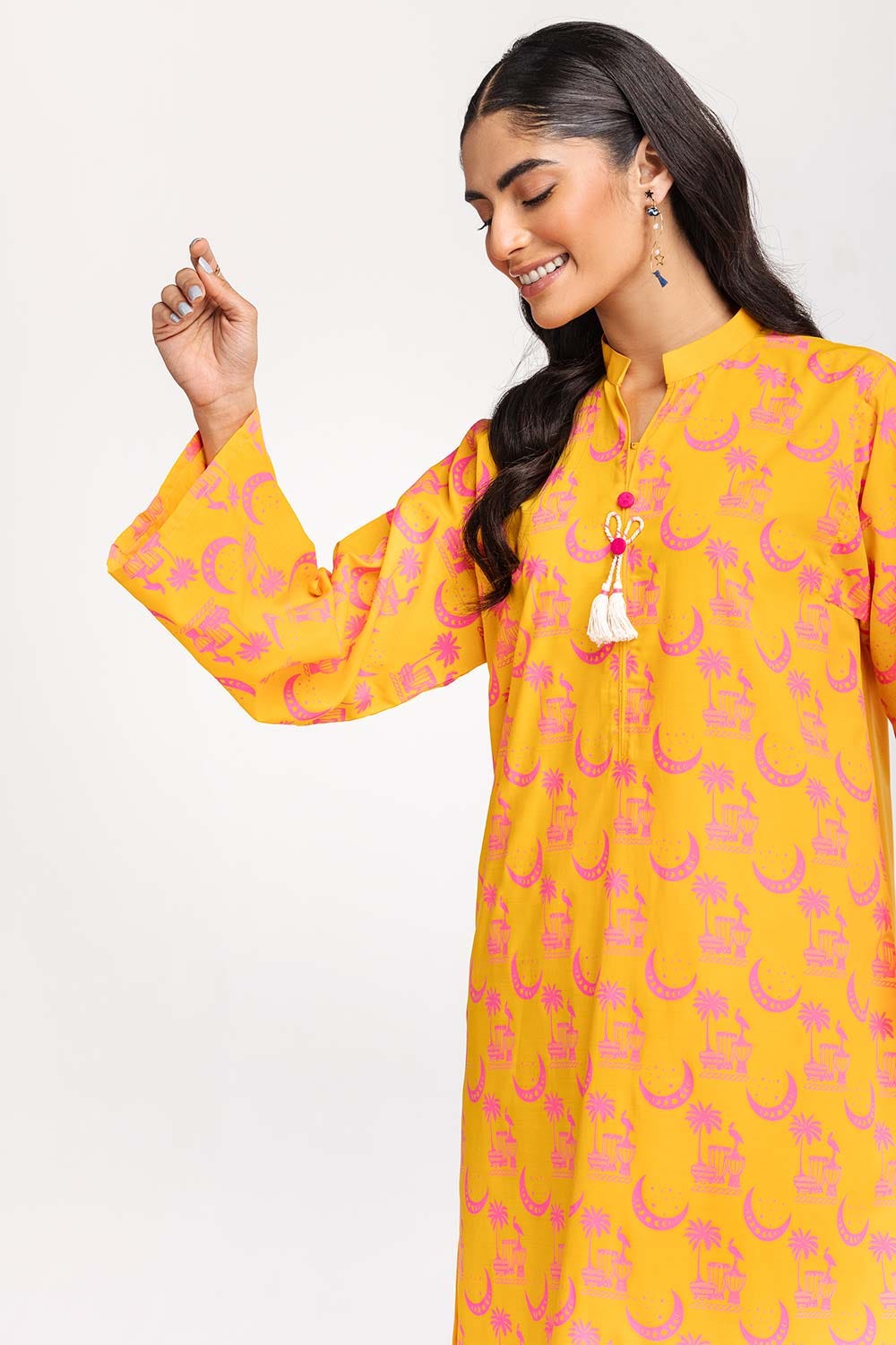 Poly Viscose Block Printed Co-Ord Set