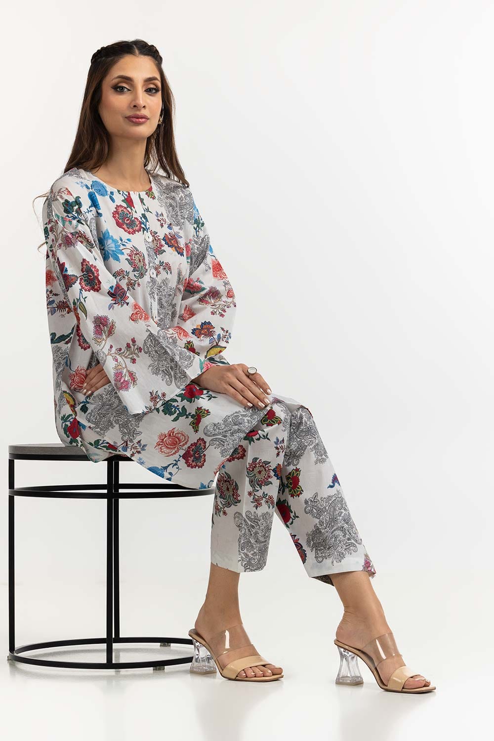 Digital Printed Dobby Shirt And Trouser