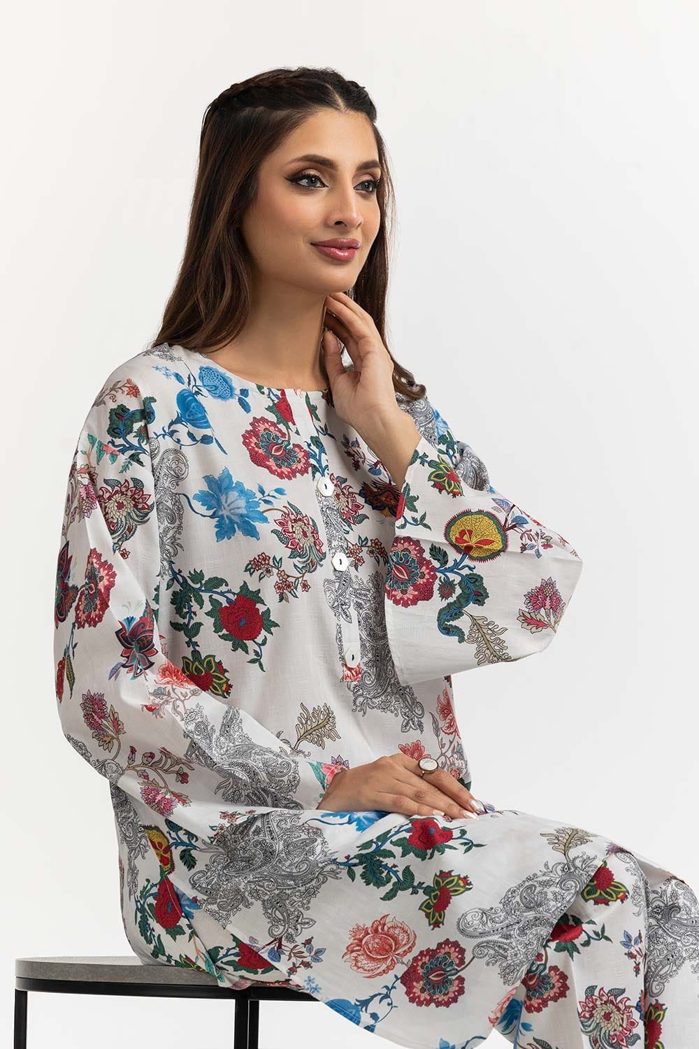 Digital Printed Dobby Shirt And Trouser