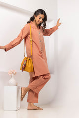Yarn-dyed Embellished Co-Ord Set