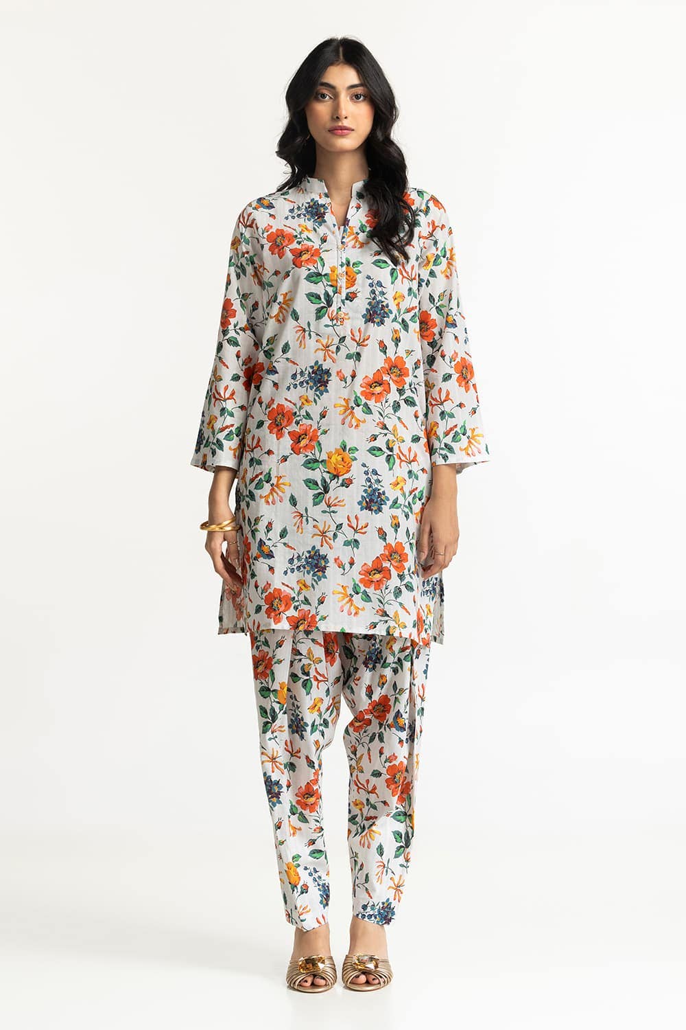Dobby Printed Co-Ord Set