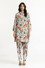 Dobby Printed Co-Ord Set