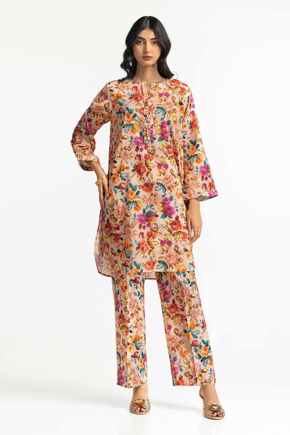 Dobby Printed Co-Ord Set