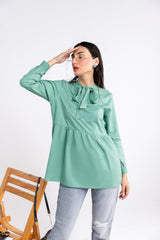 Cotton Viscose Dyed Tunic
