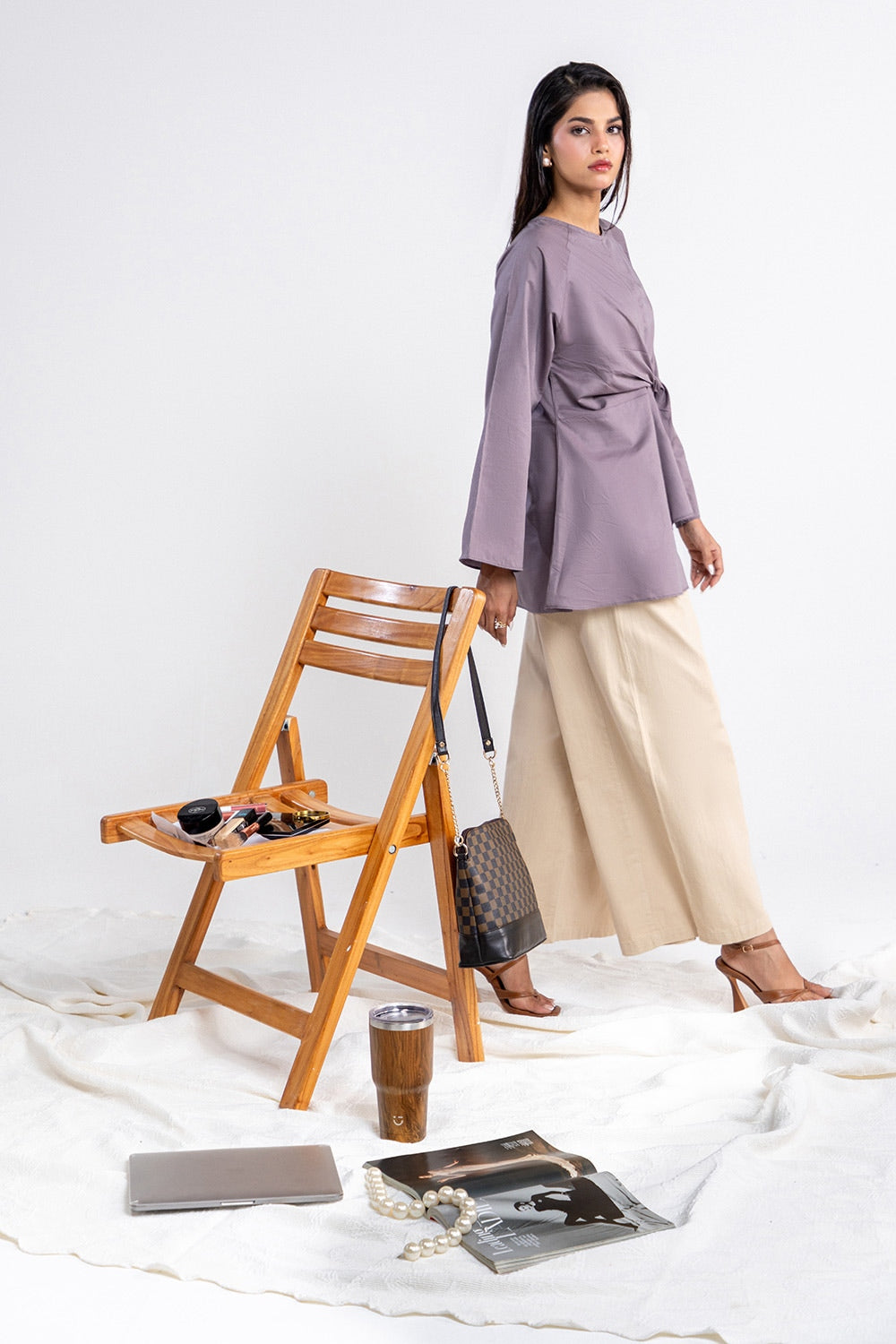 Cotton Viscose Dyed Tunic