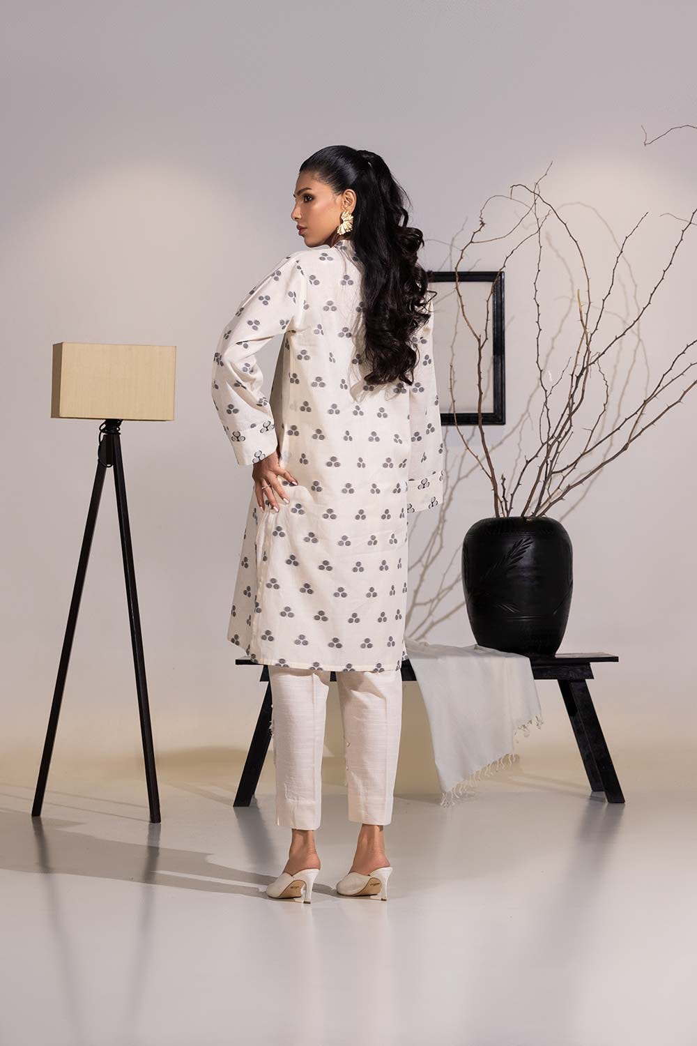 Jacquard Embellished Shirt