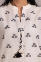 Jacquard Embellished Shirt