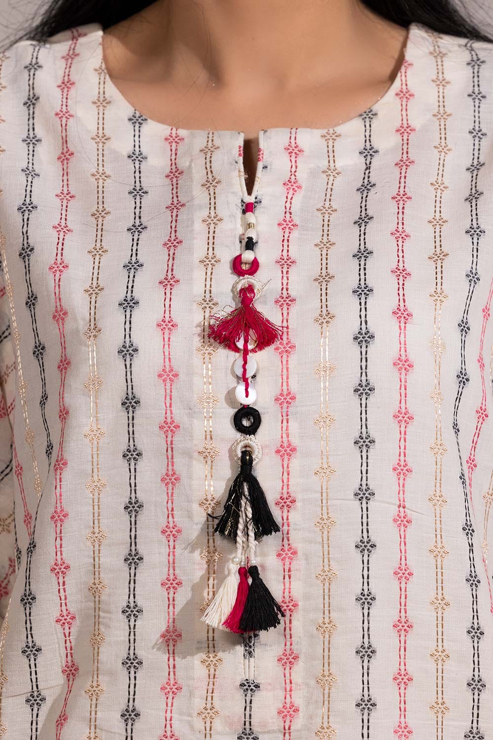 Jacquard Embellished Shirt