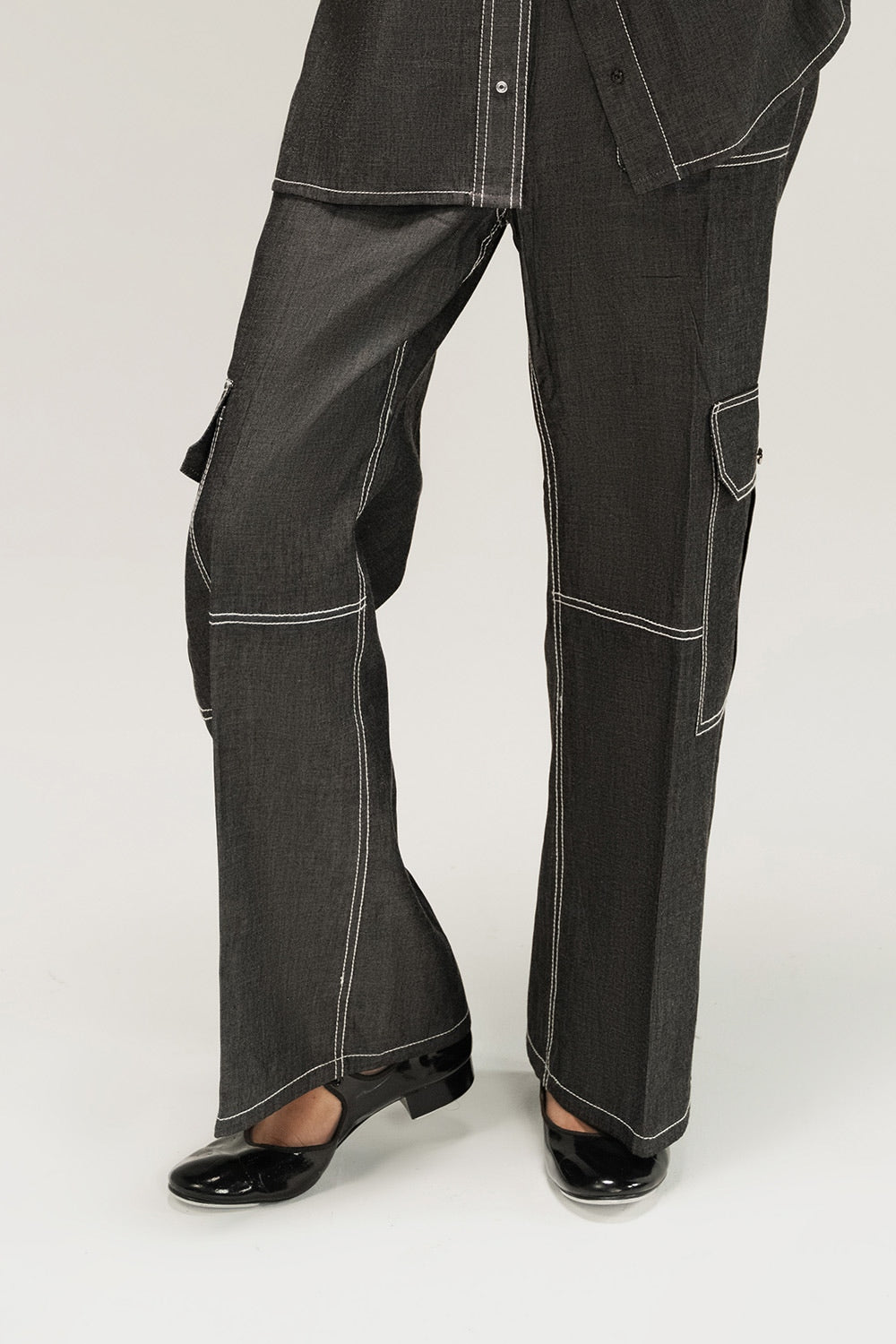 Denim Dyed Pant With Pocket