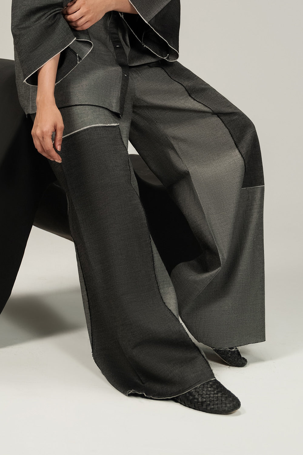 Denim Dyed Pants