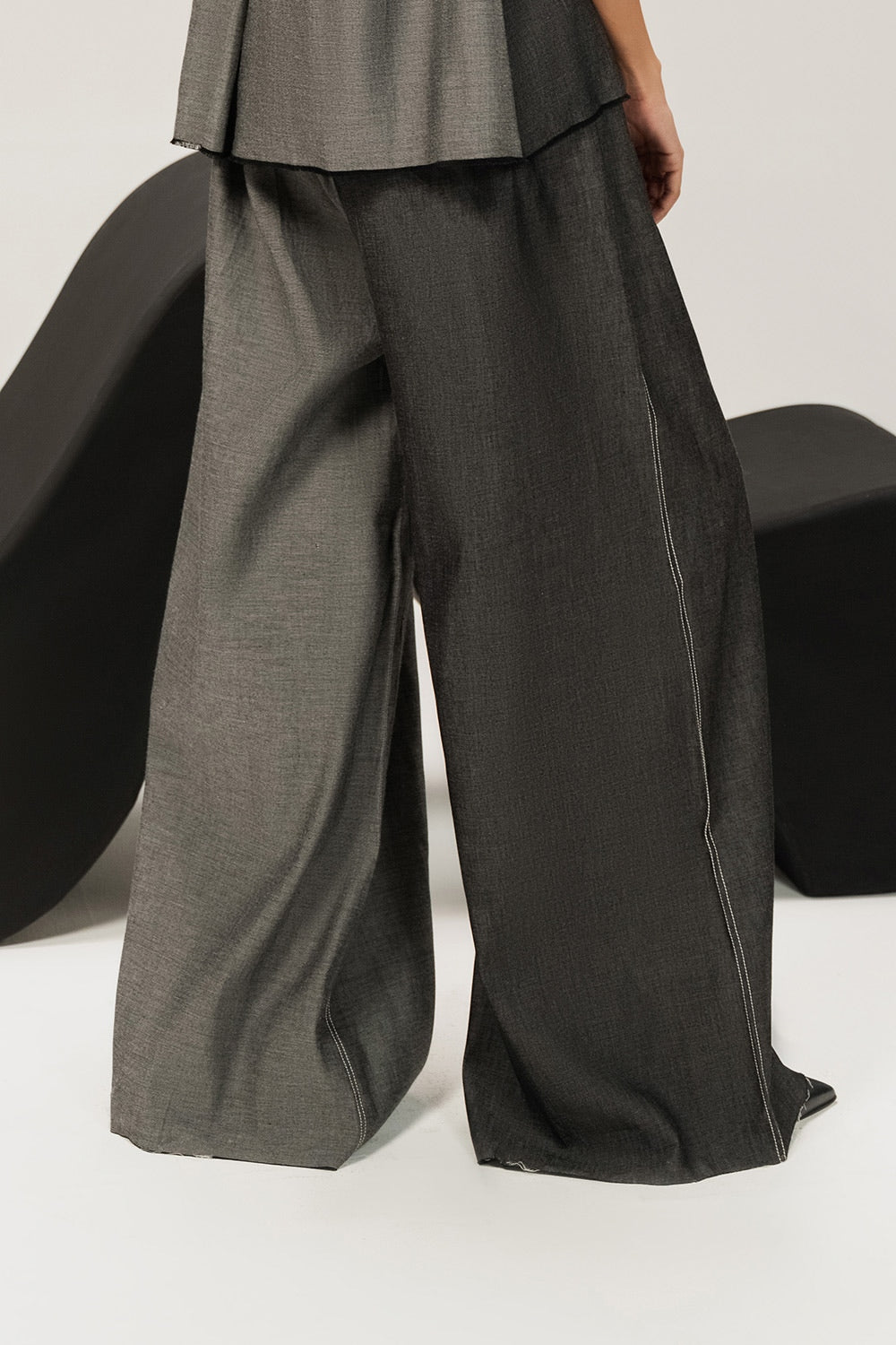 Denim Dyed Pants